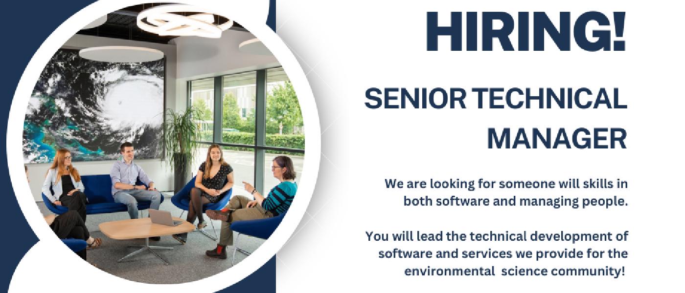 Now Hiring! Senior Technical Manager
